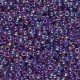 Rocalla Miyuki 11/0 - Purple lined amethyst ab 11-356